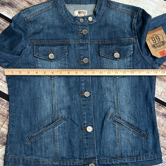 Route 66 NWT Denim Jacket - size Large - Picture 10 of 12